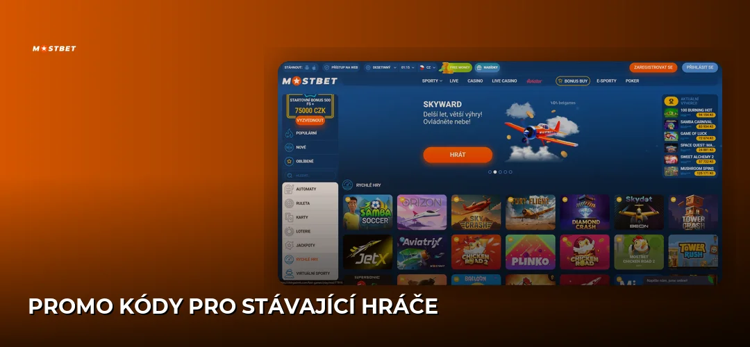 Mostbet promotional banner