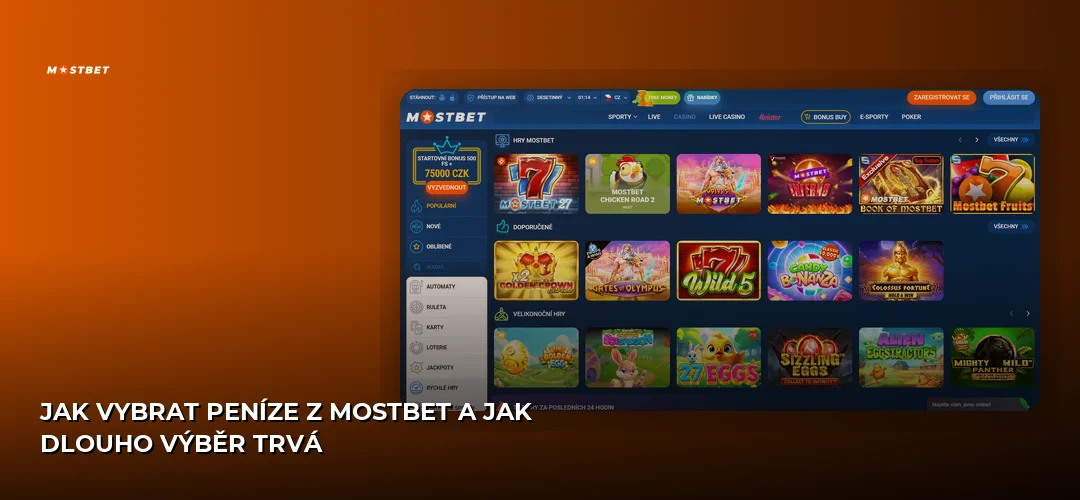 Mostbet promotional banner
