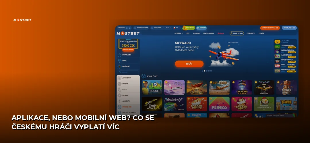 Mostbet promotional banner