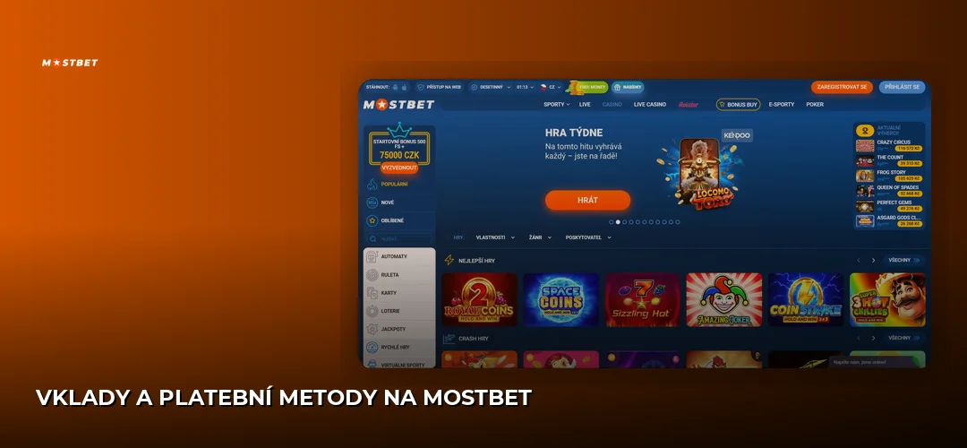 Mostbet promotional banner