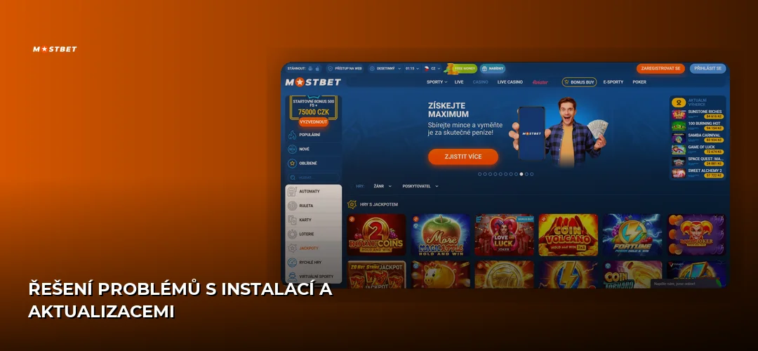 Mostbet promotional banner