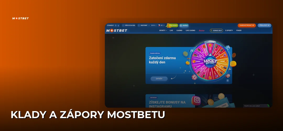 Mostbet promotional banner