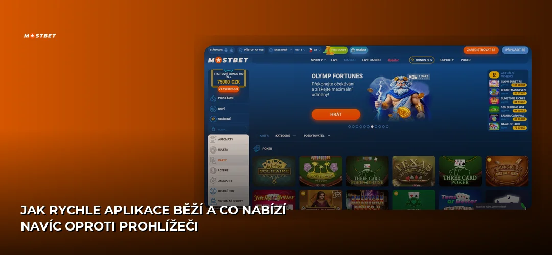 Mostbet promotional banner