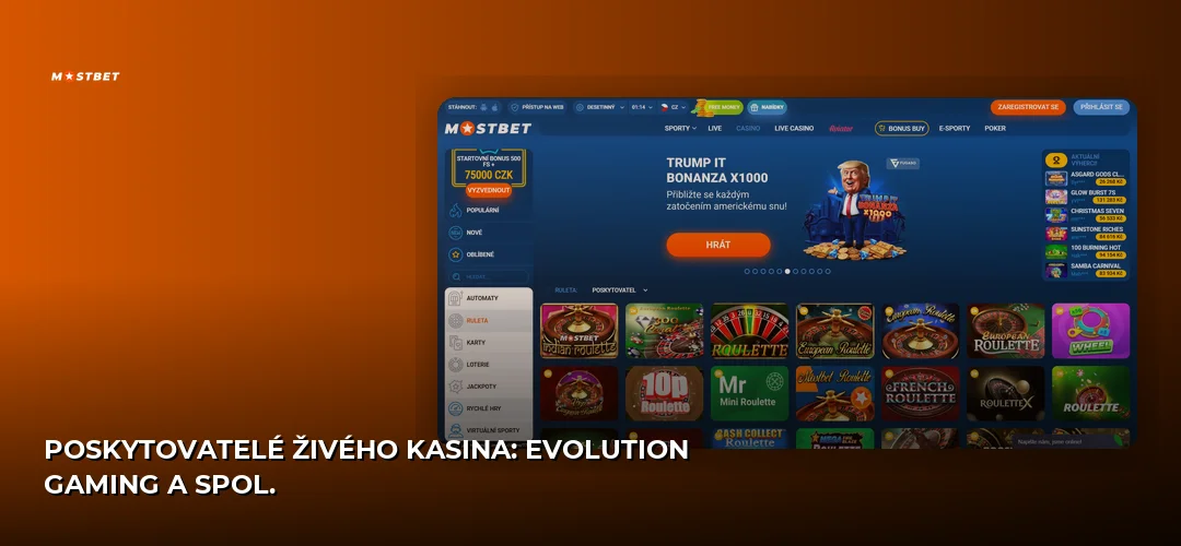 Mostbet promotional banner