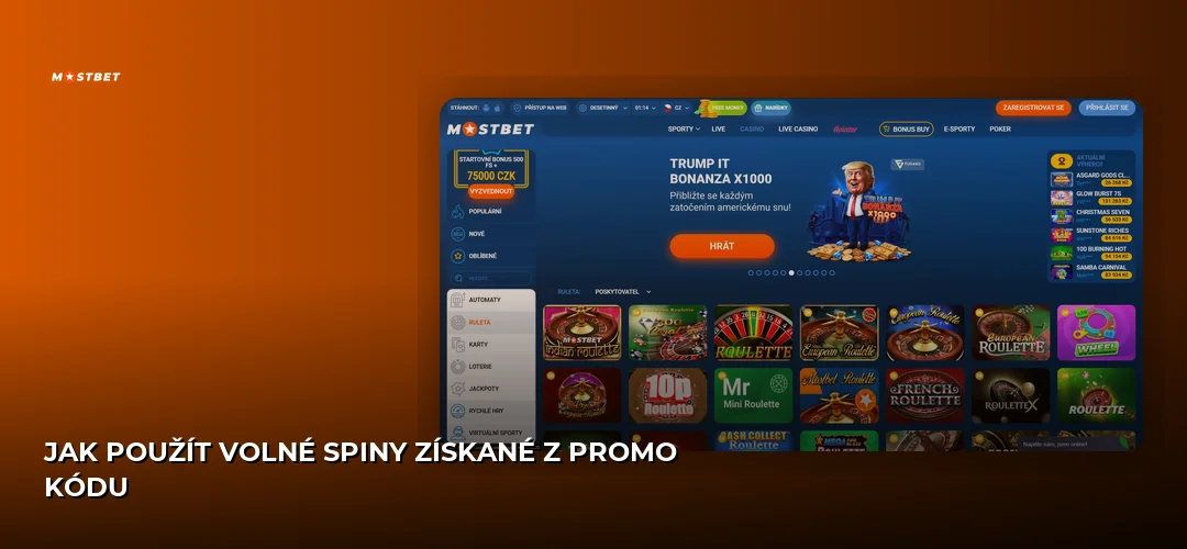 Mostbet promotional banner
