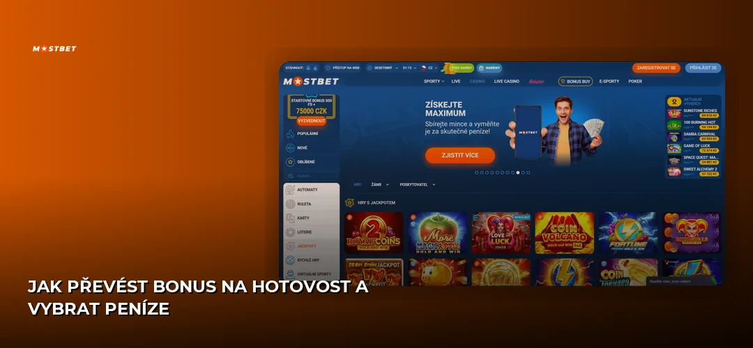 Mostbet promotional banner