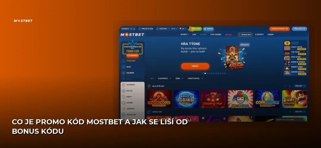 Mostbet promotional banner